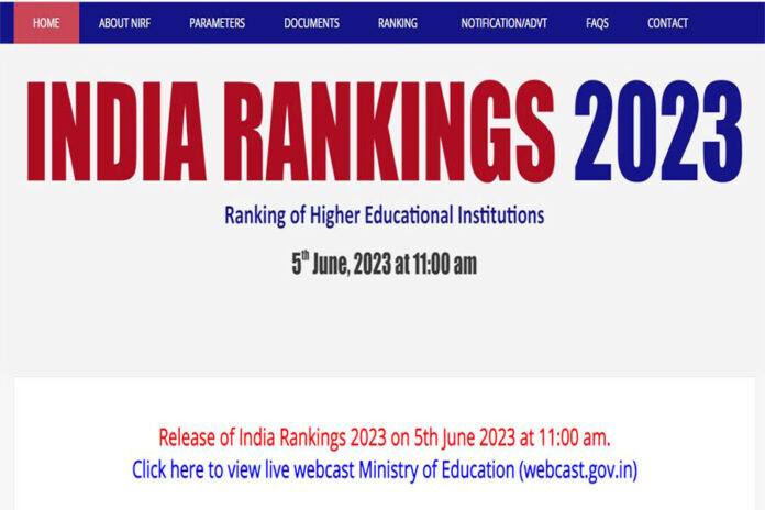 NIRF Ranking 2023, IIT Madras, IISc Bangalore ,