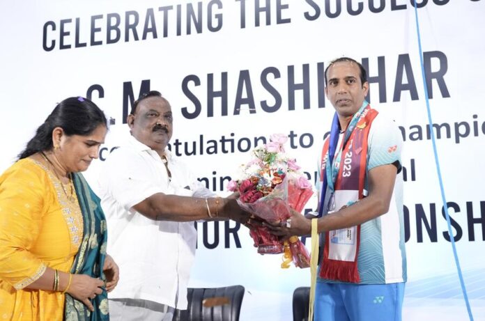 BWF World Senior Championship, C.M. Shashidhar,