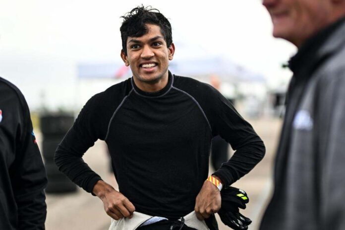 Racer Yuven Sundaramoorthy